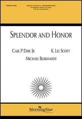 Splendor and Honor SATB choral sheet music cover